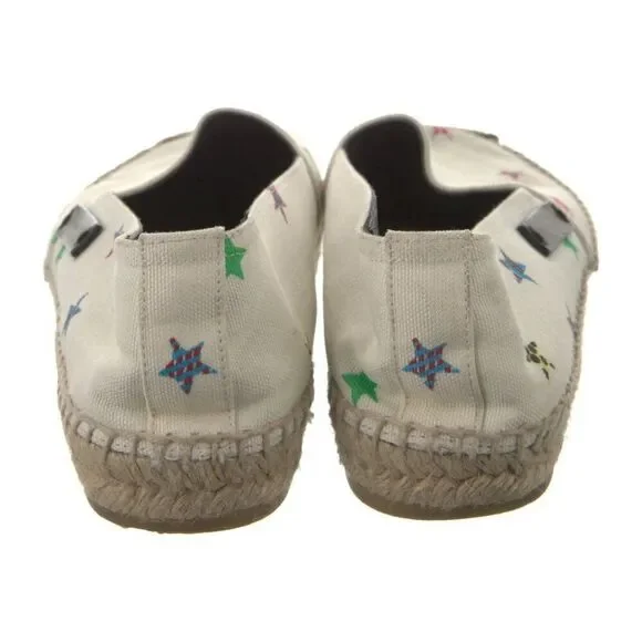 Saint Laurent Canvas Printed Espadrilles
